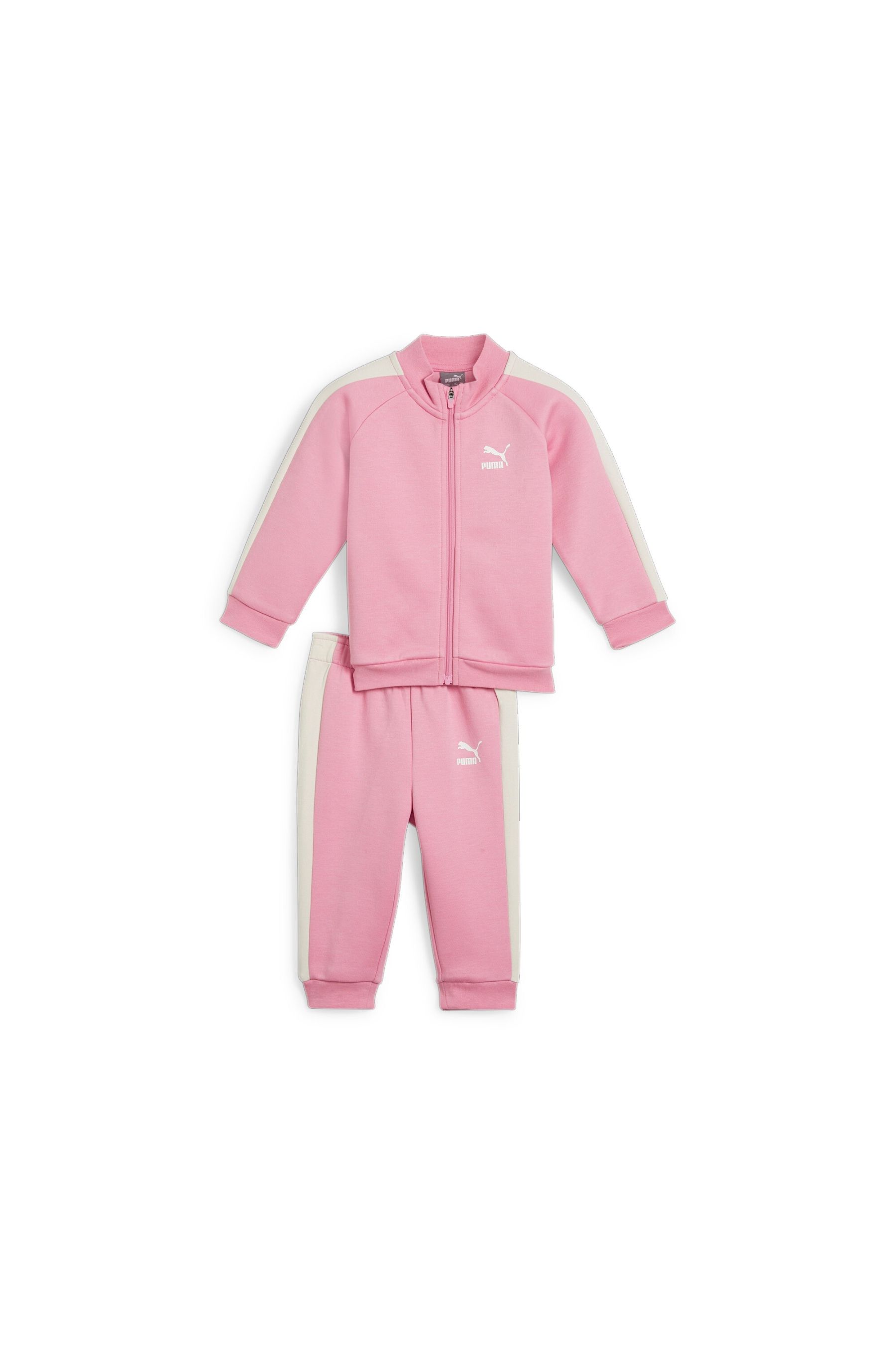 Buy Puma Pink Baby Unisex Minicats T7 Iconic Tracksuit Set from the Next UK online shop