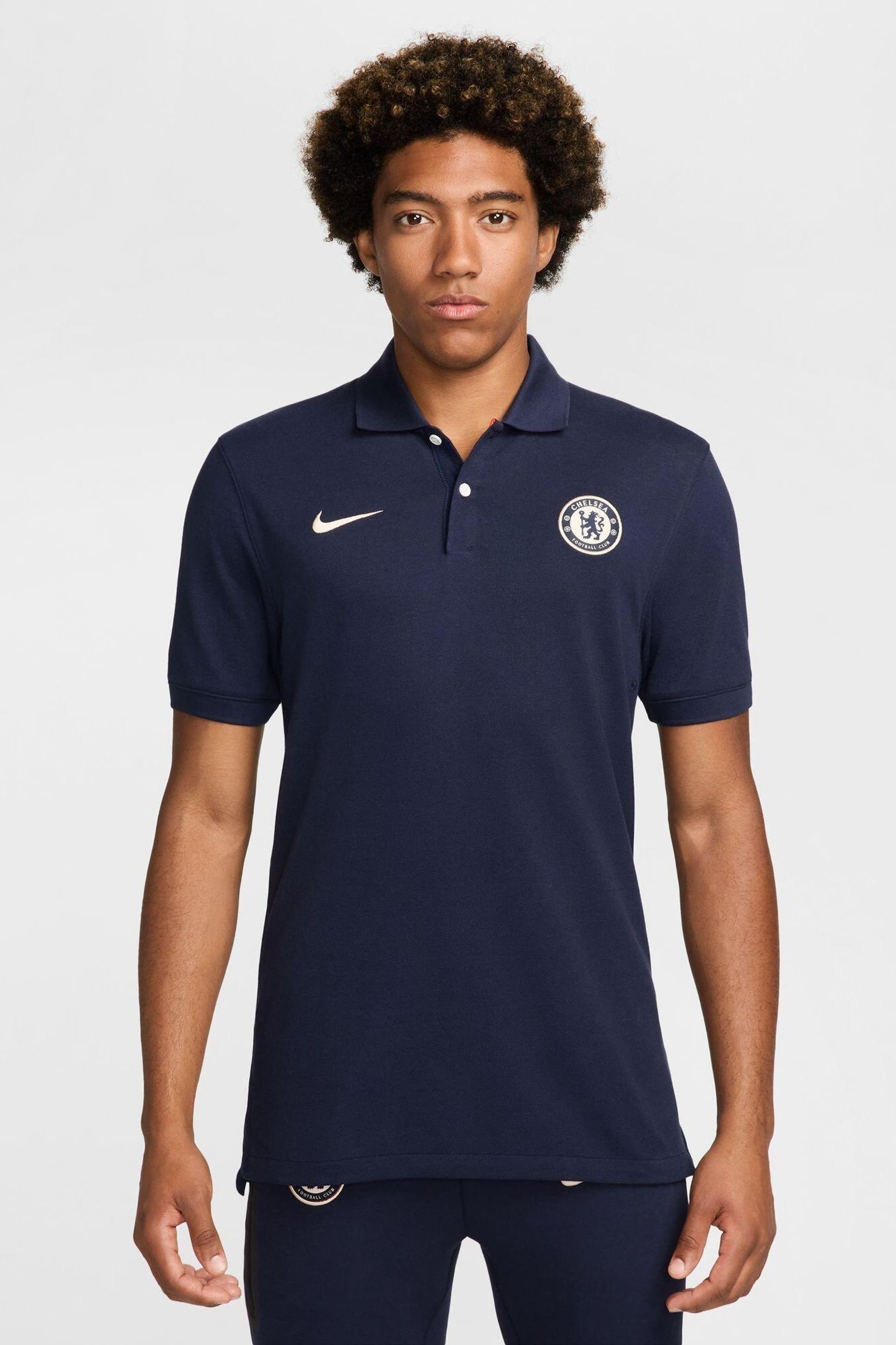 Buy Nike Blue Chelsea Dri Fit Polo Shirt from the Next UK online shop