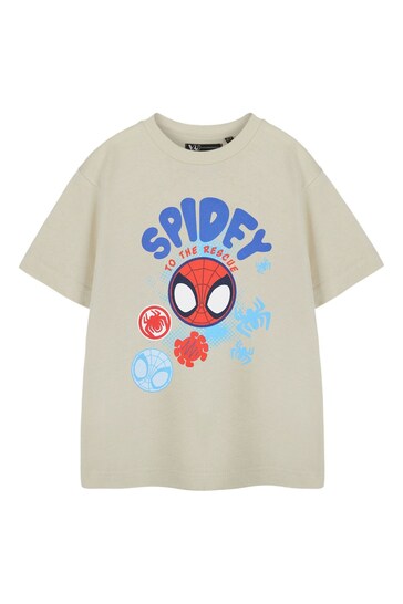 Vanilla Underground Cream Boys Spidey And His Amazing Friends Licensed T-Shirt