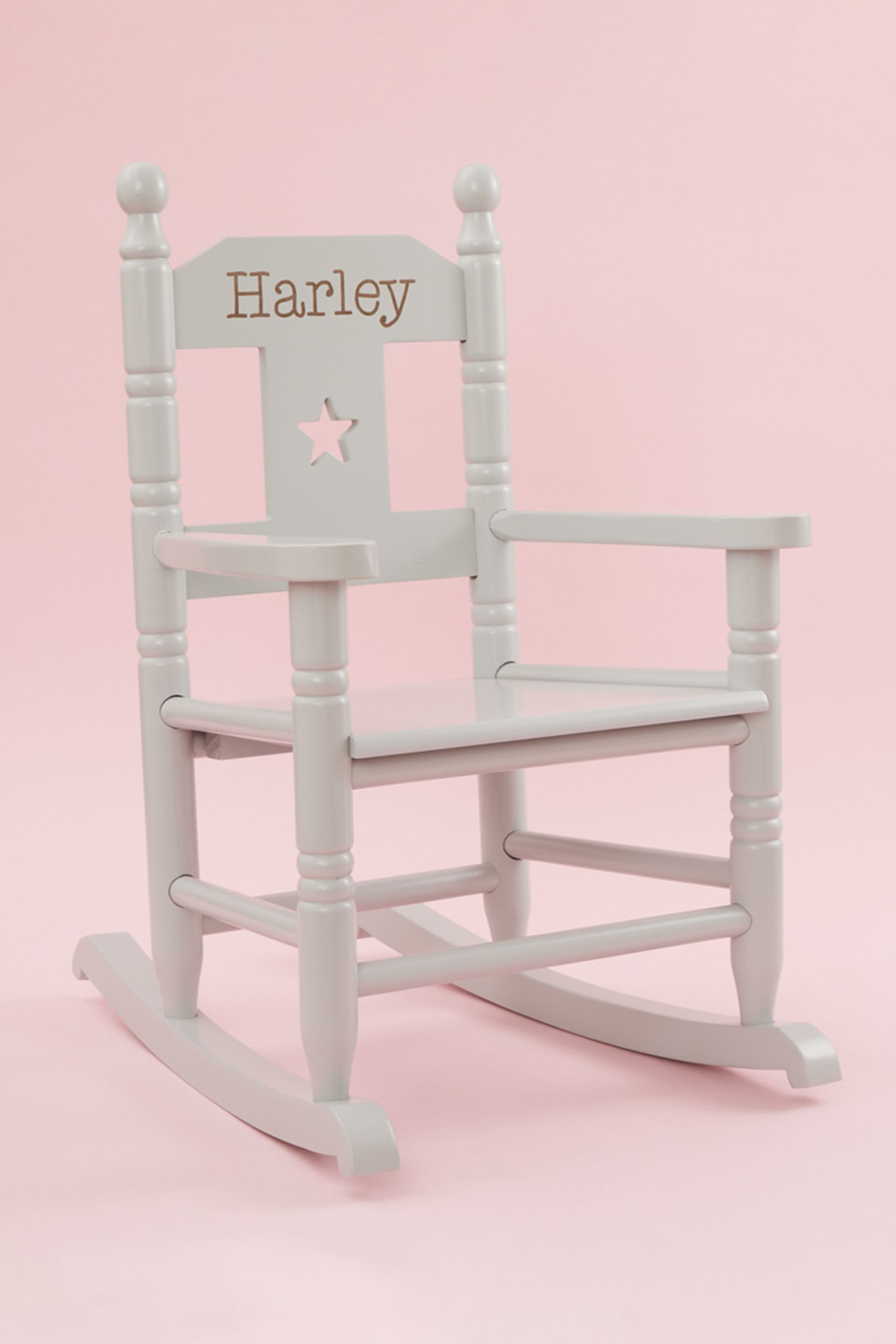 Childs rocking chair with name shop