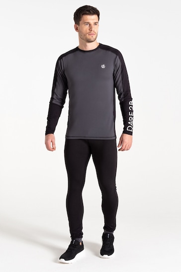 Dare 2b Mens Exchange IV Thermal Baselayer Black Set