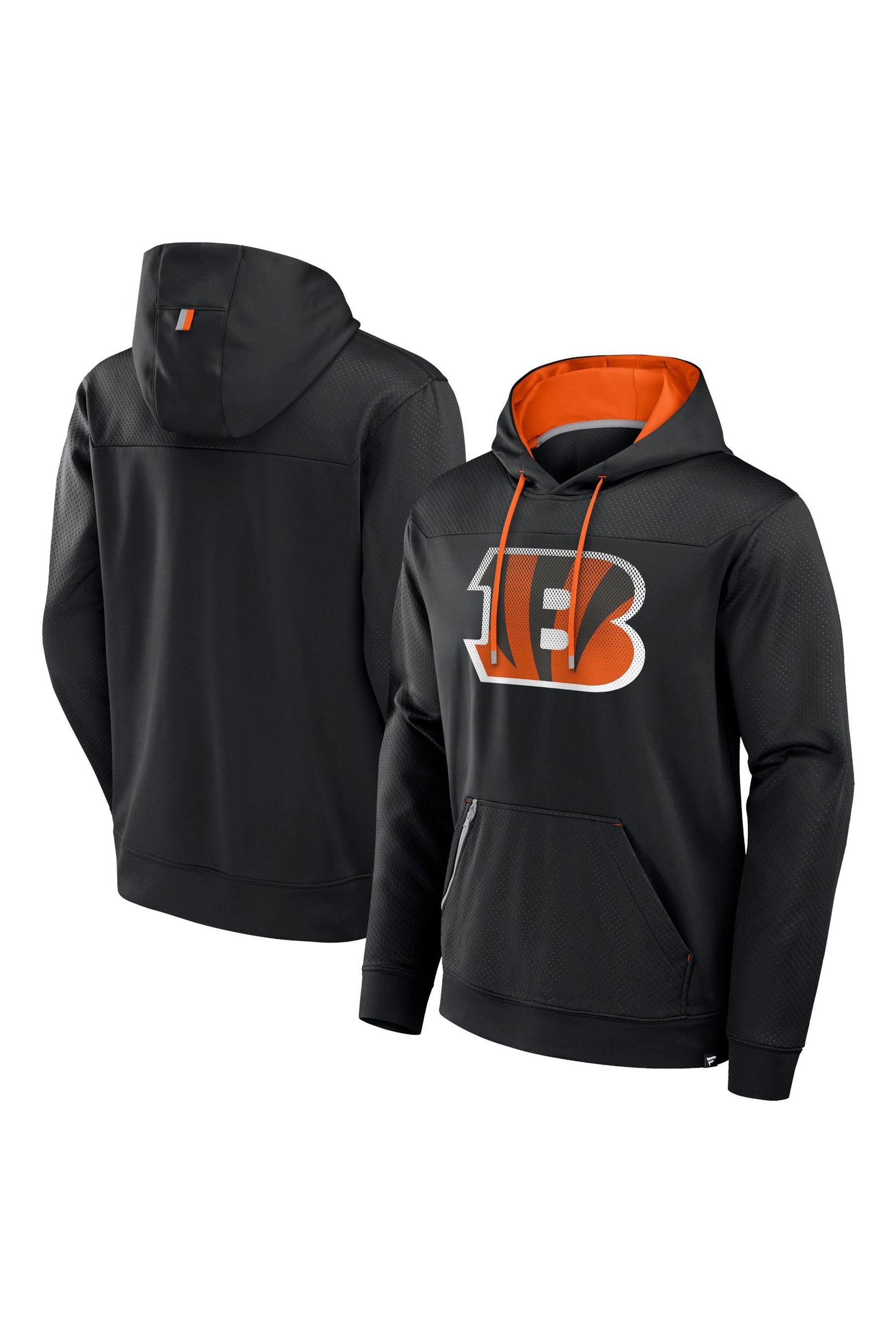Bengals zip up hoodie top