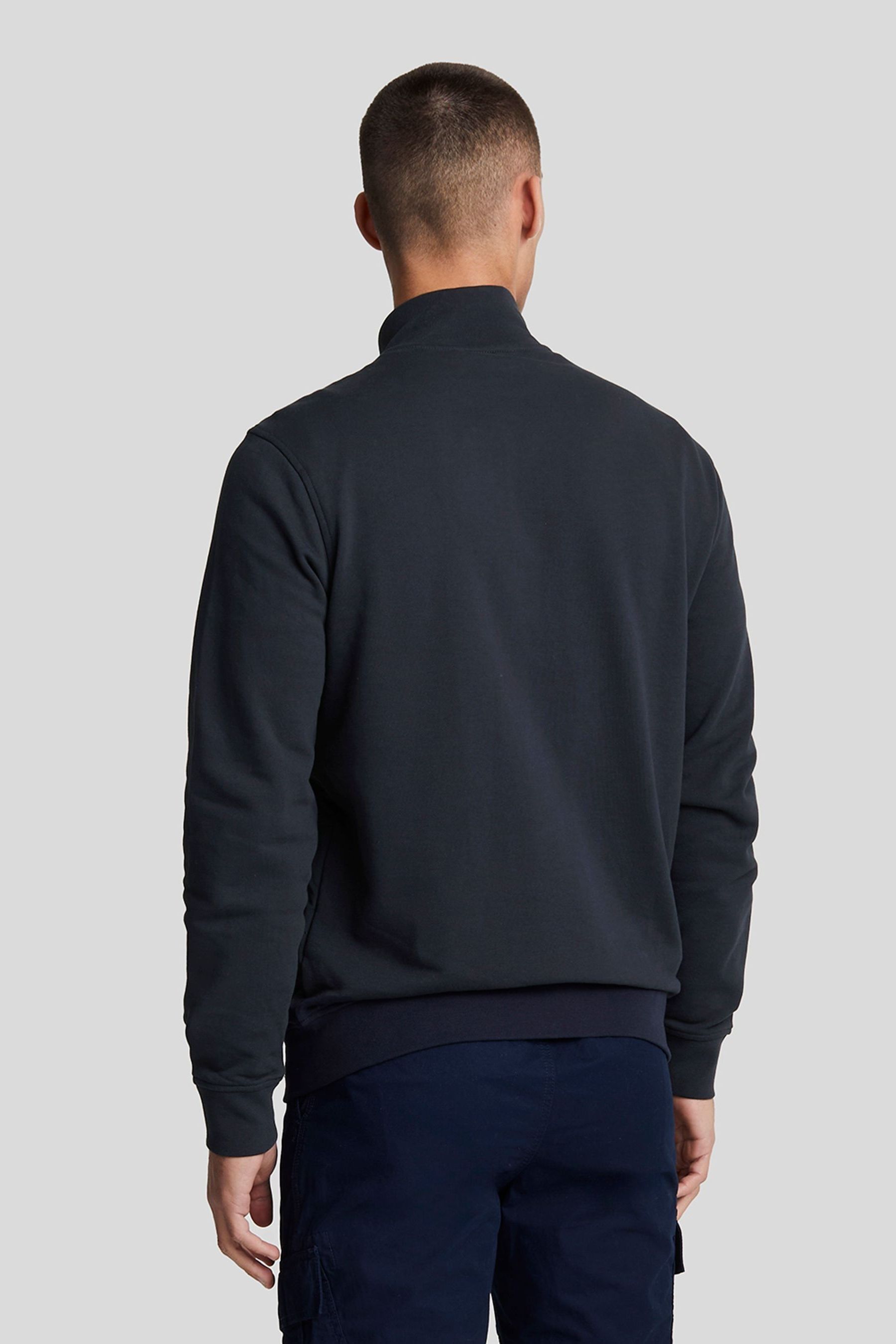 Buy Lyle Scott Blue Hybrid Baffled Track Jacket from the Next UK online shop