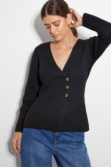 Monsoon Black Saf Structured Cardigan