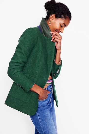 Boden Green Petite Marylebone Textured Blazer