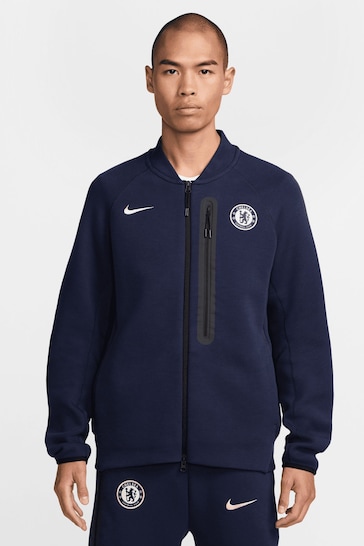 Nike Blue Chelsea N98 Tech Fleece Jacket