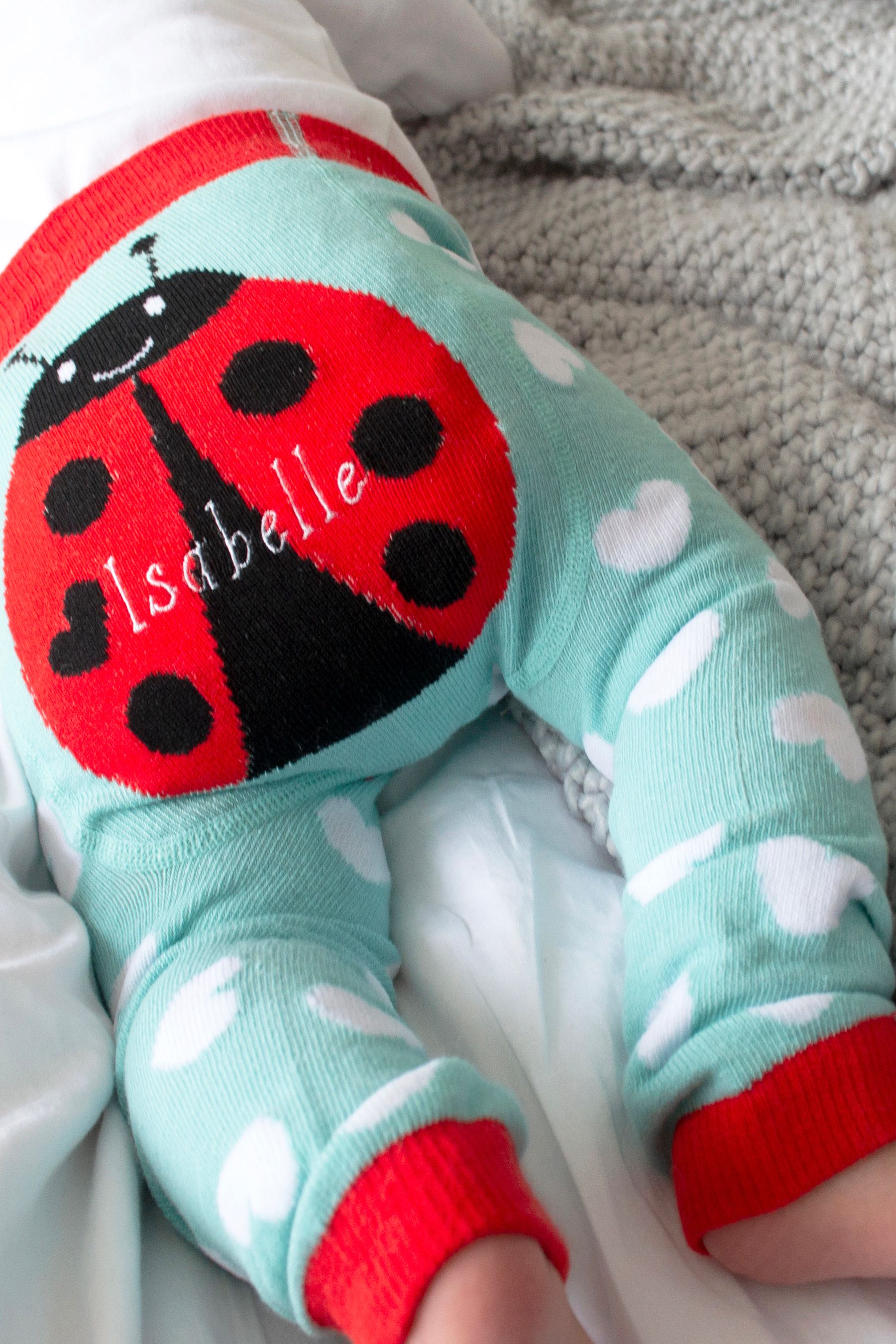 Buy Solesmith Baby Red Personalised Ladybird Leggings from the Next UK online shop