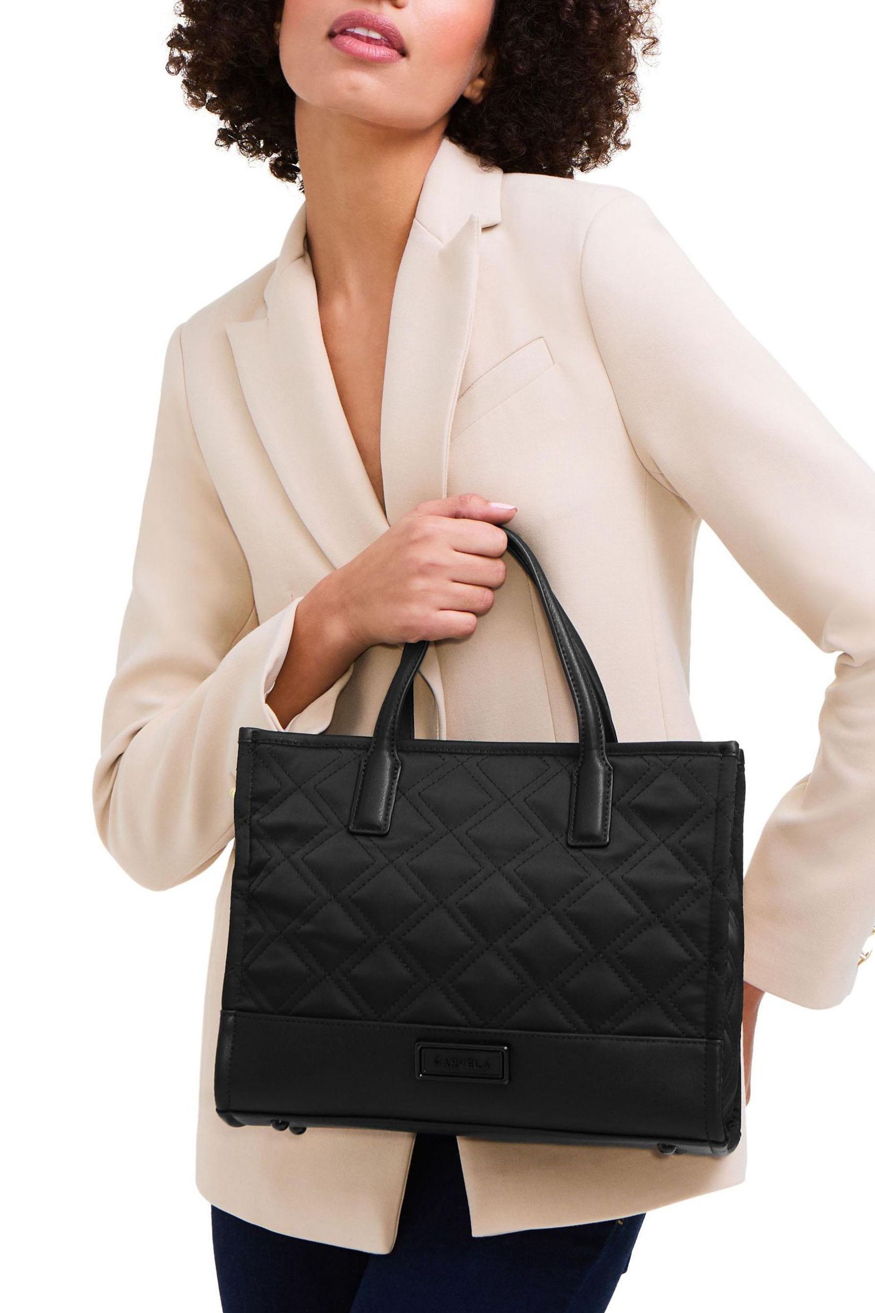 Buy Carvela Taylor Midi Black Tote Bag from the Next UK online shop