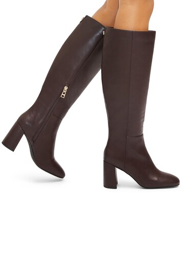 Carvela Willow Knee Brown longo Boots