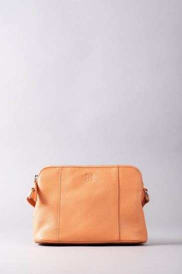 Lakeland Leather Alston Curved Leather Cross-Body Bag