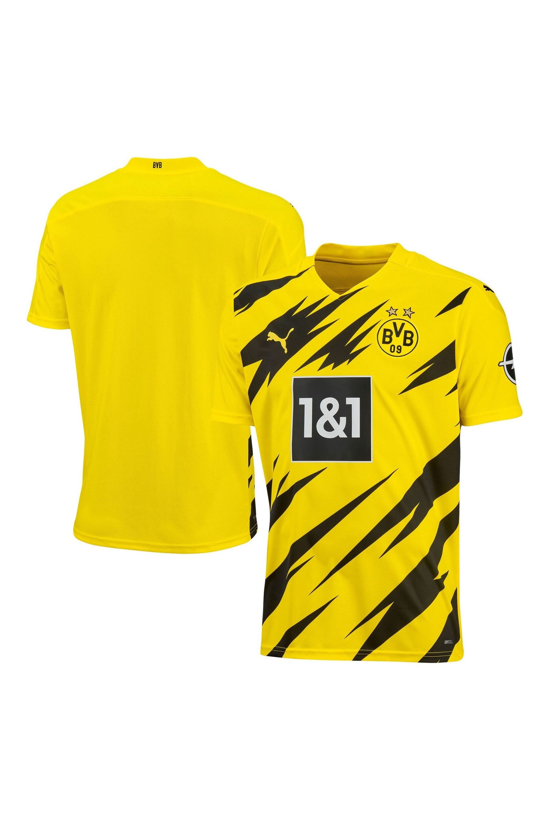 Puma Yellow 2020 21 Borussia Dortmund Home Shirt