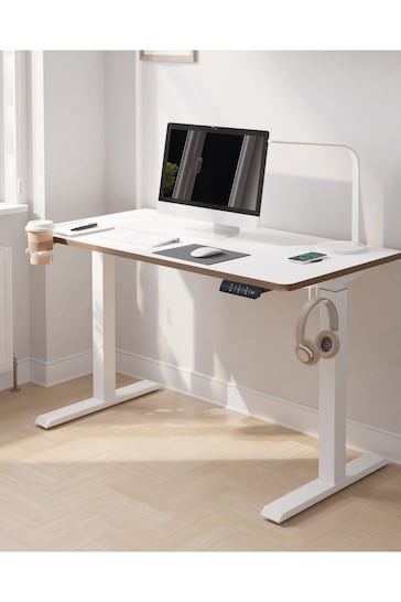 Koble White Gino Smart Desk