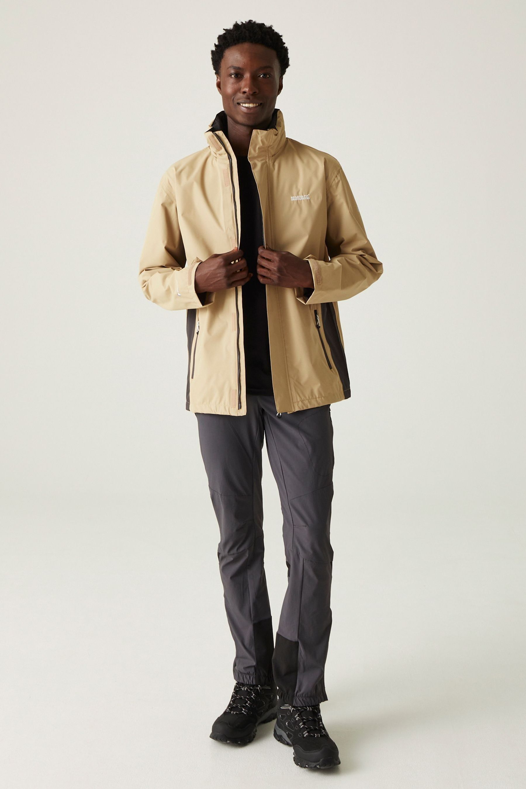 Regatta Natural Mens Matt Waterproof Jacket
