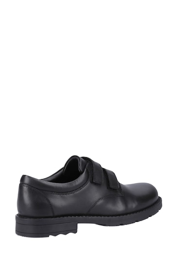 Hush Puppies Senior Barry Black Shoes