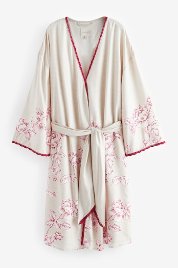 Laura Ashley Cream Pollington Roses Robe