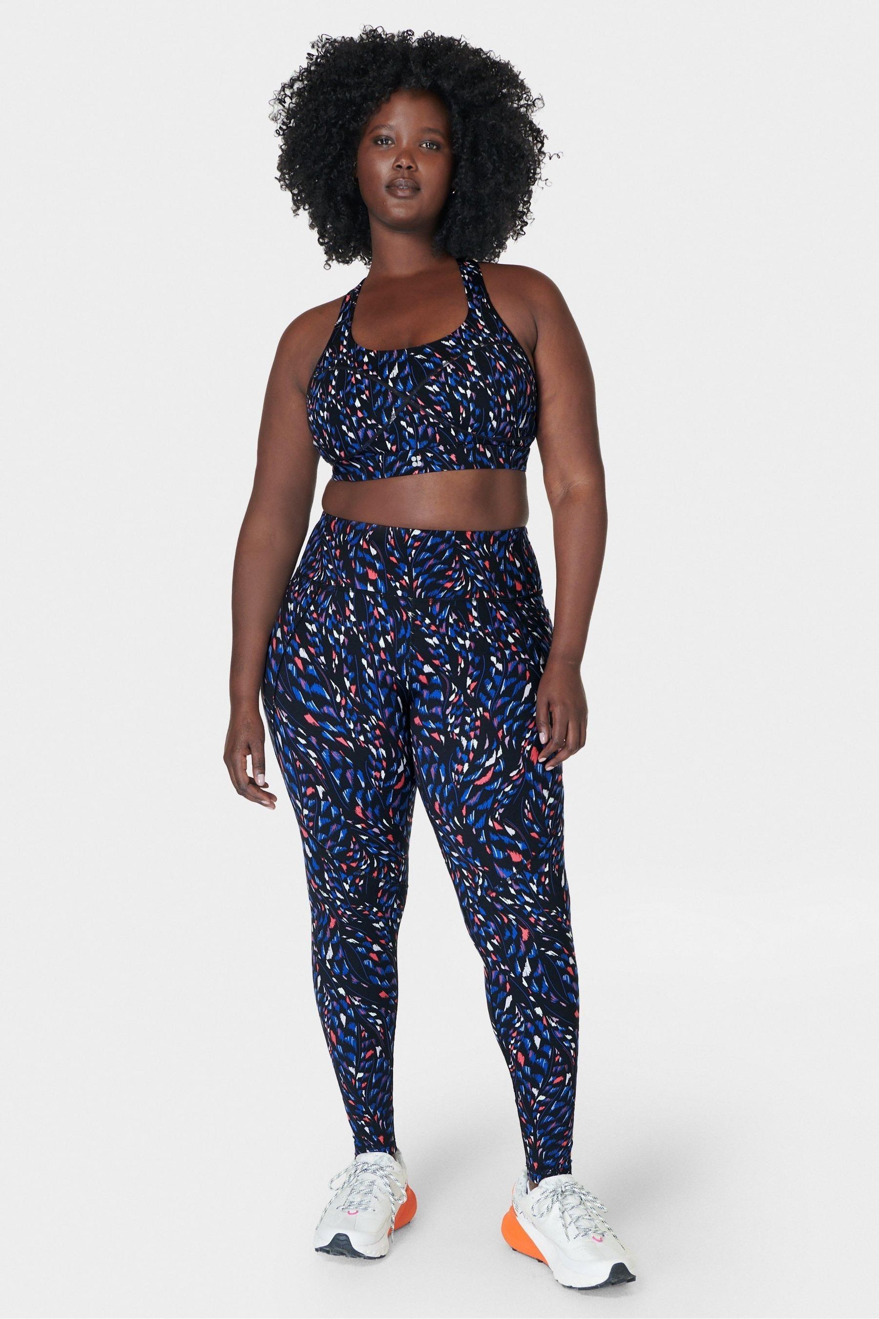 Buy Sweaty Betty Black Coral Texture Print Full Length Power Workout Leggings from the Next UK online shop