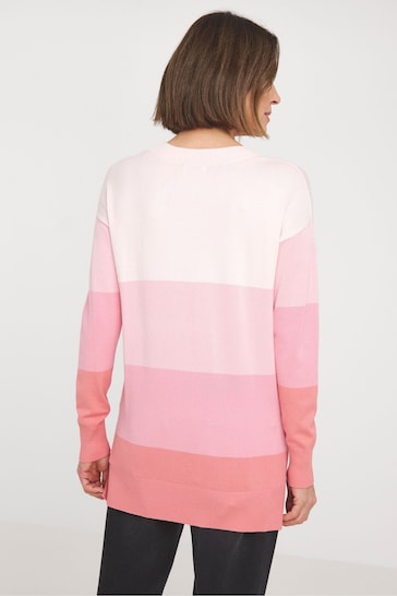 JD Williams Pink V-Neck Slouch Tunic