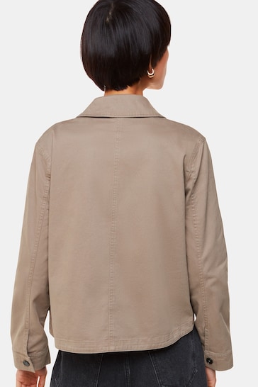 Whistles Brown Marie Casual Jacket