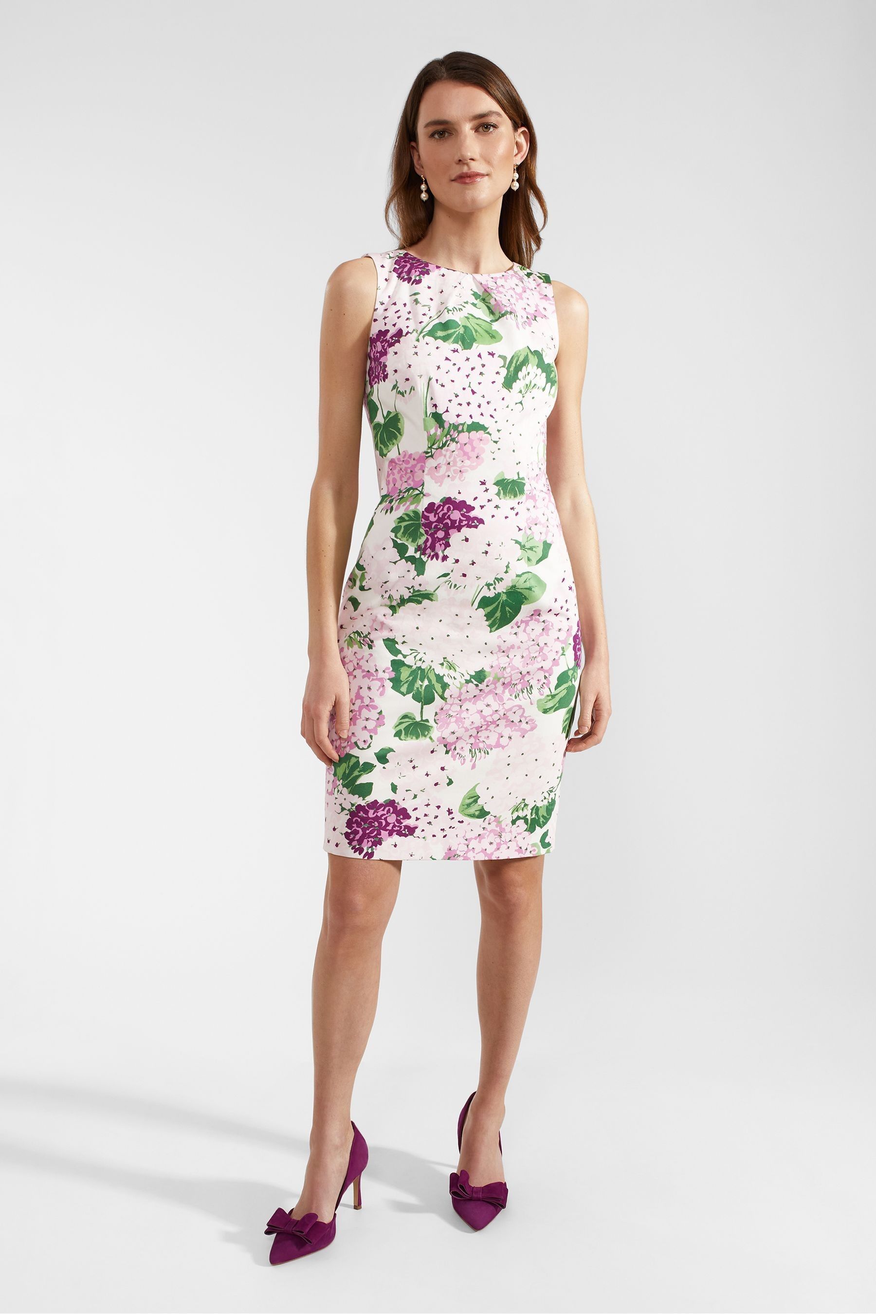 Buy Hobbs White Fiona Dress from the Next UK online shop