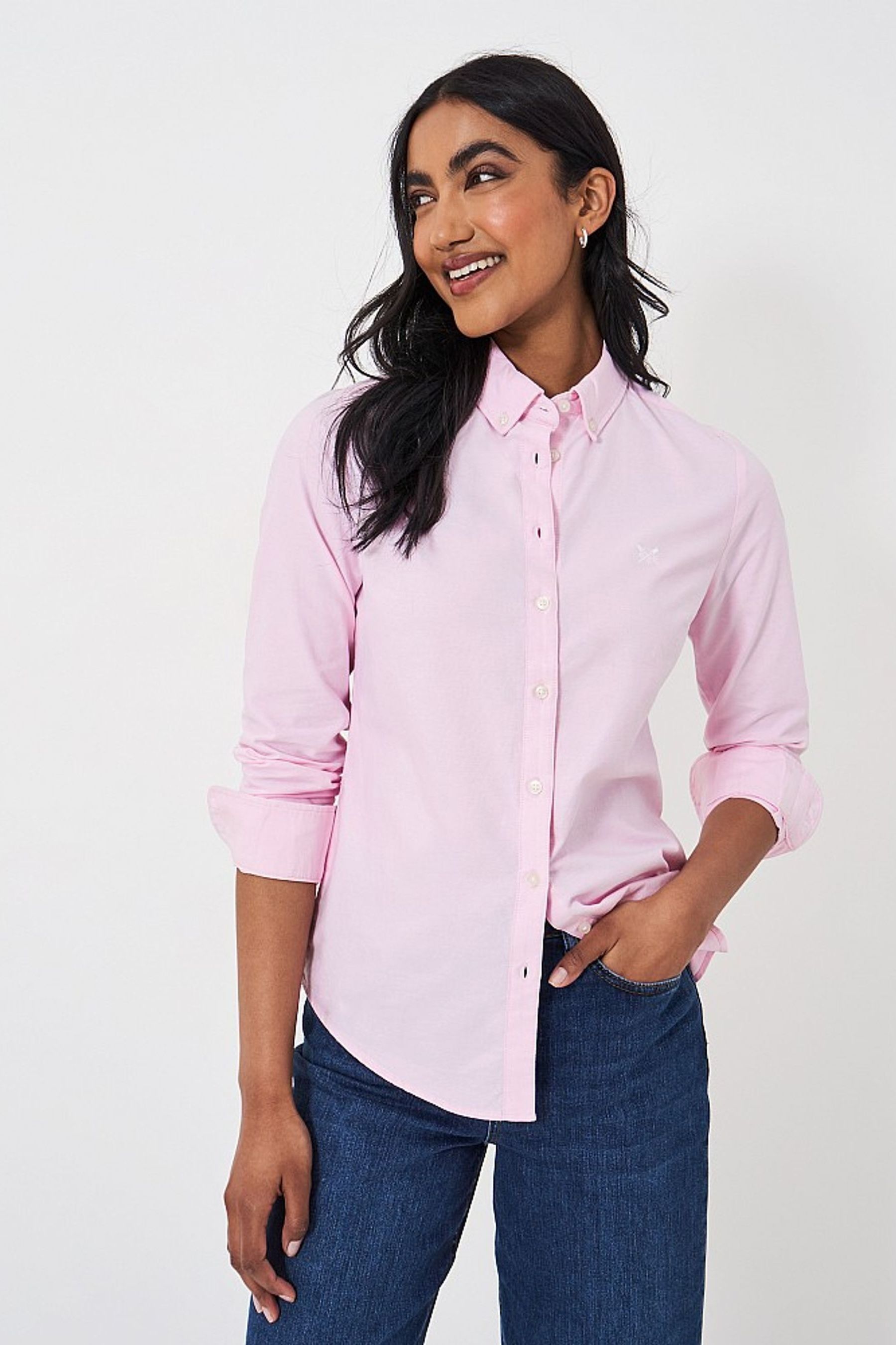 Crew Clothing Bracken Cotton Oxford Shirt