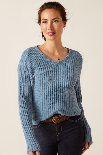 Ariat Blue Daneway Sweater
