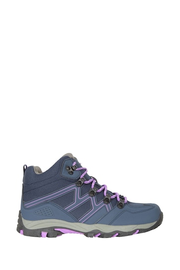 Mountain Warehouse Purple Kids Oscar Walking Boots