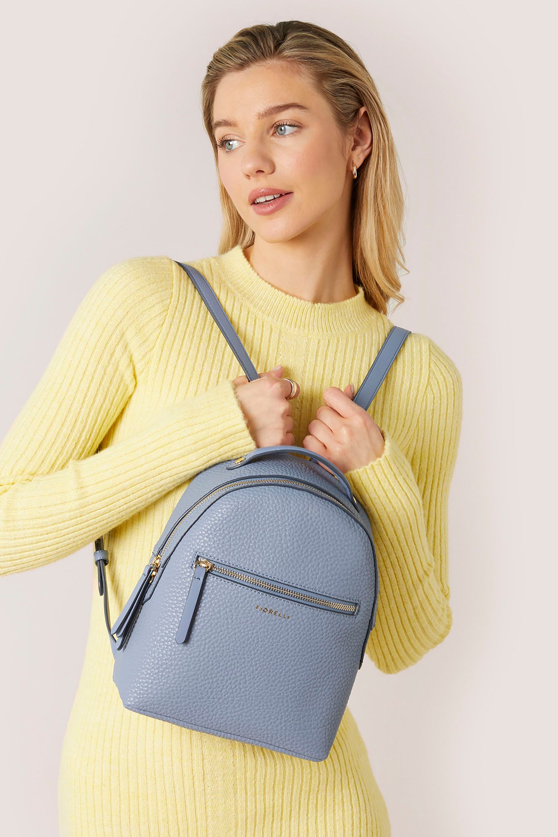 Fiorelli blue backpack store