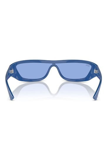 Ray Ban Blue Xan Rb4431 Irregular Sunglasses