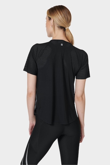 Sweaty Betty Black Zero Gravity Running T-Shirt