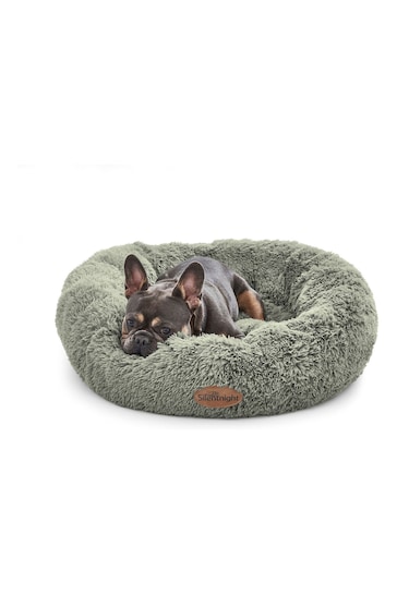 Silentnight Green Calming Donut Pet Bed