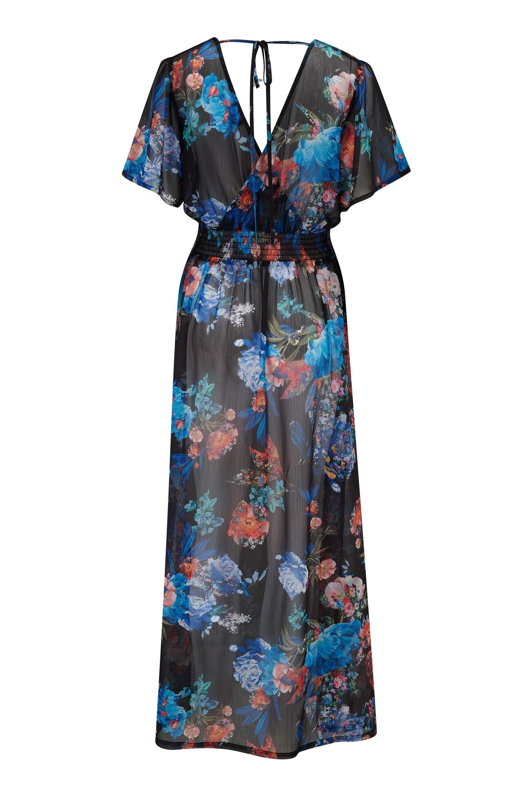 Chiffon kaftan maxi dress clearance