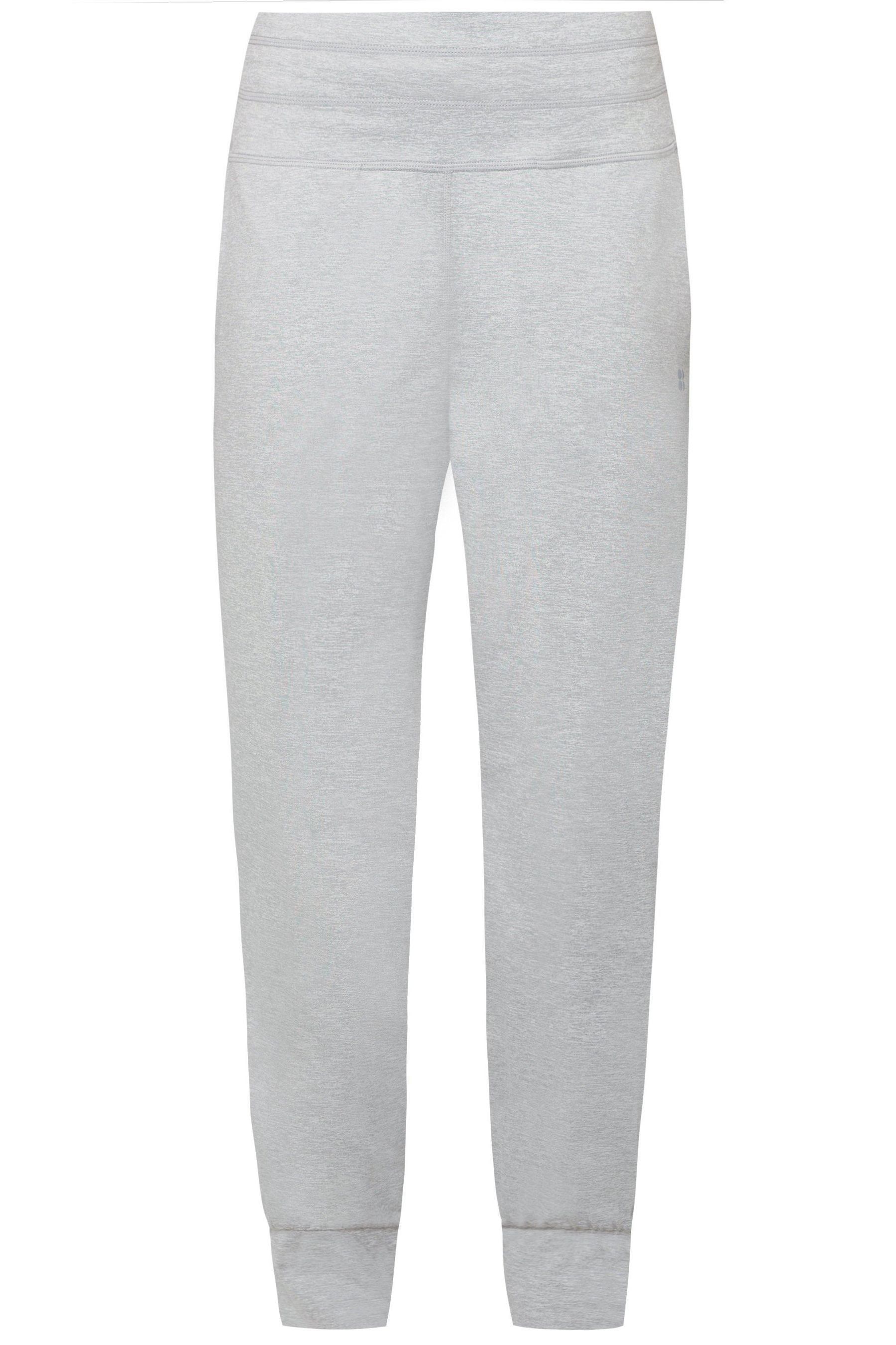 Light grey yoga top pants