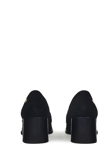 Radley London Thistle Row Midi Black Heel Loafers