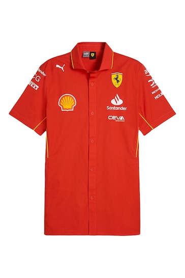 Fanatics Red Scuderia Ferrari 2024 Team Shirt