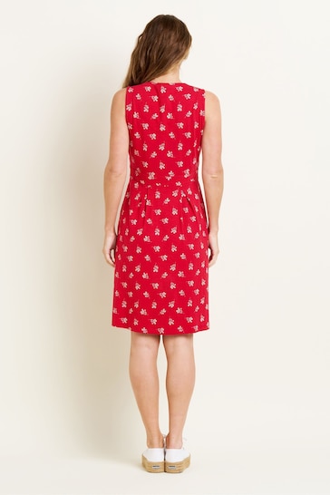 Brakeburn Red Marnie Sleeveless Dress