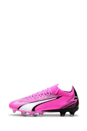 Puma Pink Womens Ultra Match Fg/Ag Football Boots