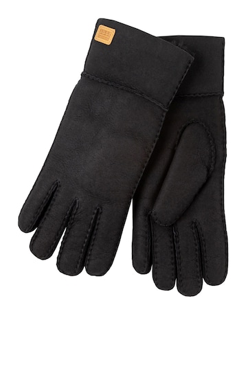 Just Sheepskin Black Ladies Charlotte Gloves