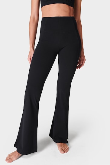 Buy Sweaty Betty Black Super Soft Flare 30 Yoga Trousers from the Next UK  online shop