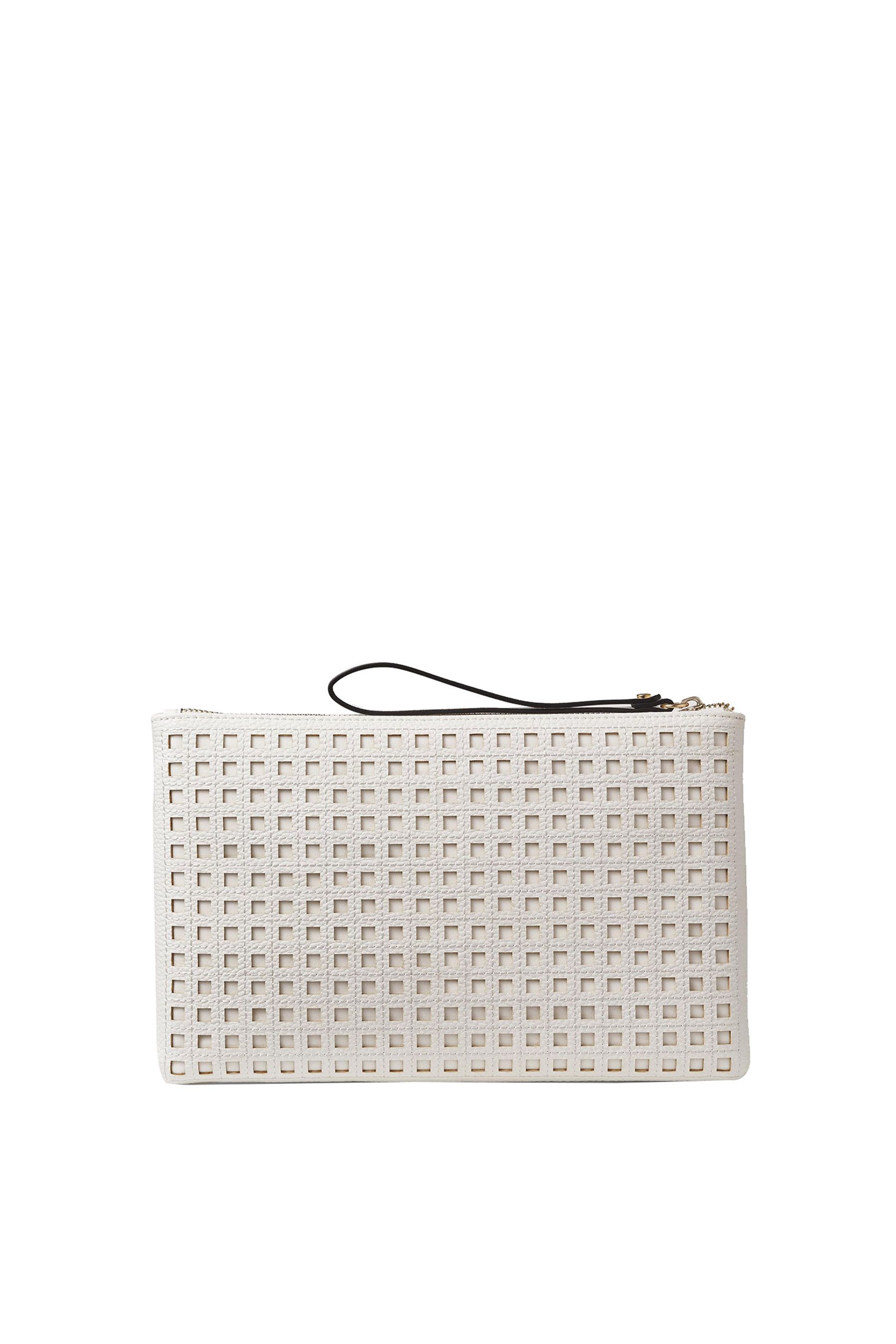 Buy Fiorelli Lana Wristlet Cut Out White Bag from the Next UK online shop