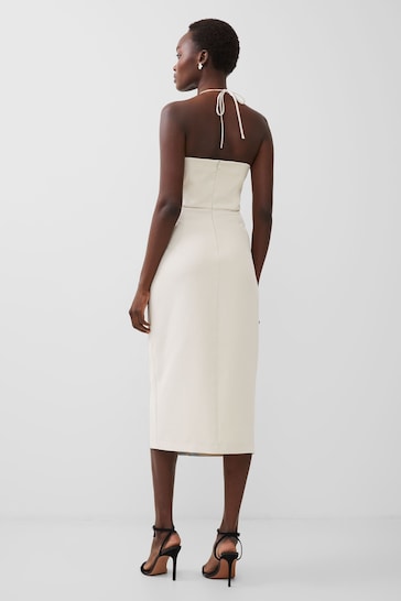 French Connection Echo Crepe Halter Dress