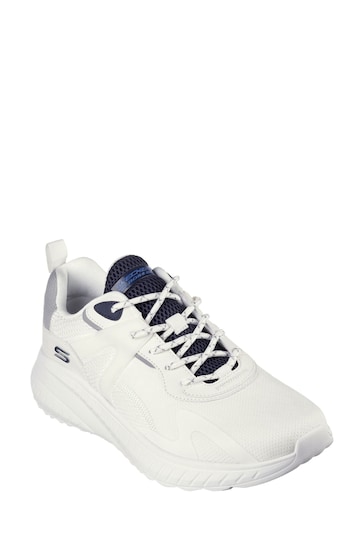Skechers White Bobs Squad Chaos Elevated Drift Trainers