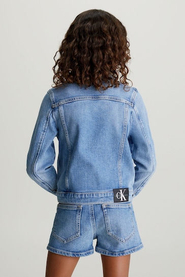 Calvin Klein Blue Mid Denim Jacket