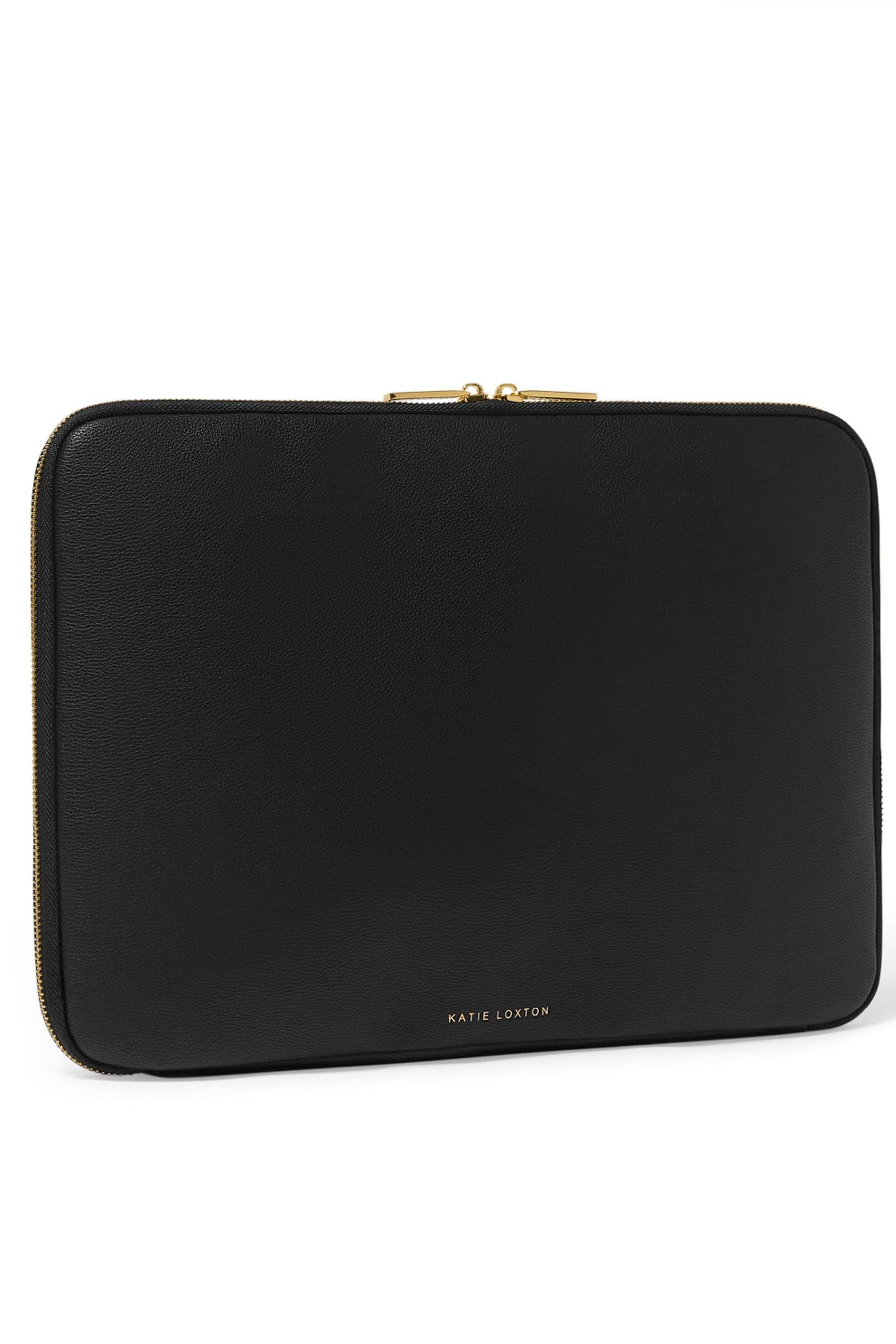 Katie Loxton Black Folio Laptop Case