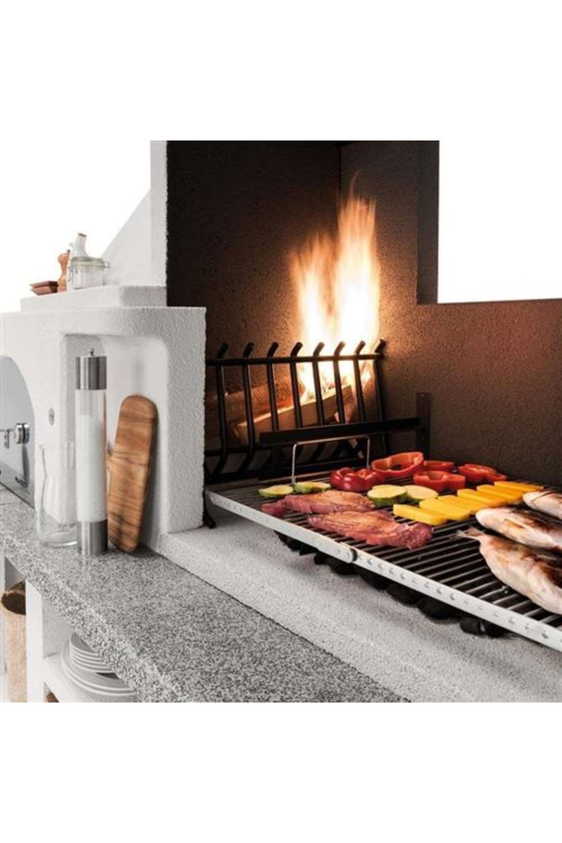 Black cow woodfire grill outlet