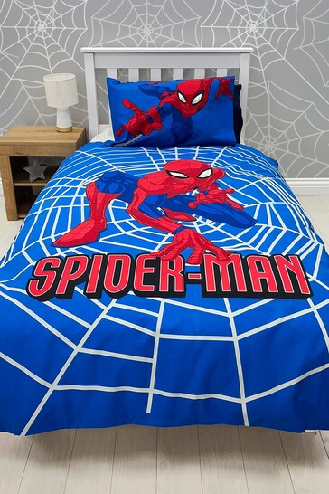 Character World Ultimate Spiderman Crime Fighter Single Panel Duvet Cover