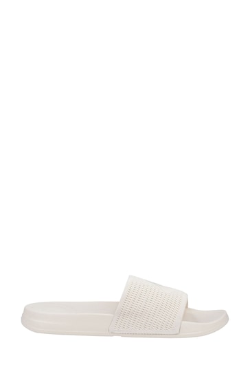 FitFlop Cream iQushion Arrow Slides