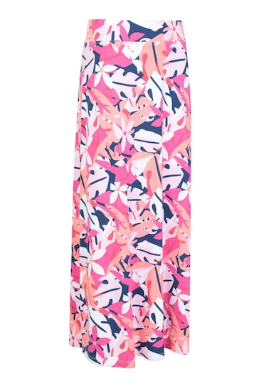 Mountain Warehouse Pink Shore Womens Long Jersey Skirt