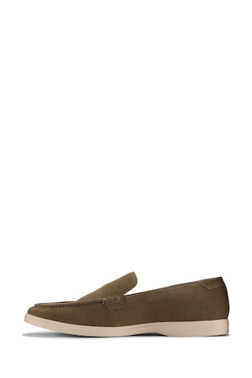 Clarks Brown Suede Torford Easy Shoes