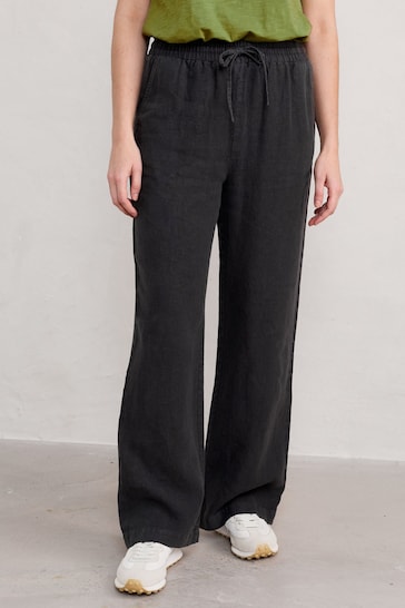 Seasalt Cornwall Black Tide Flow Trousers