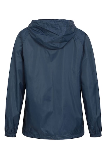 Mountain Warehouse Blue Womens Pakka Waterproof Jacket